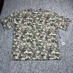 Amongst Others Shirt Mens Small Camo Drop Shoulder Boxy Fit Real Tree NWT